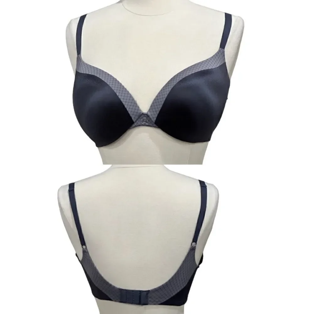 Victoria’s Secret Women’s Push-up Bra in Size 34DD in Gray Color